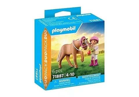 ⁨DZIEWCZYNKA Z KUCYKIEM PLAYMOB⁩ w sklepie Wasserman.eu