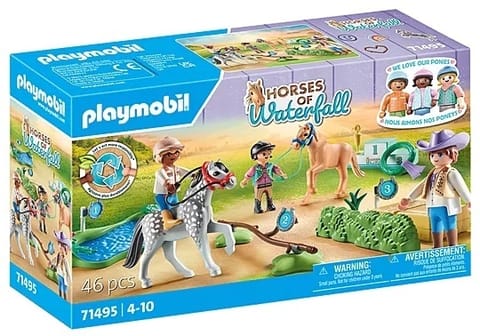 ⁨Playmobil Horses of Waterfall 71495 toy playset⁩ at Wasserman.eu