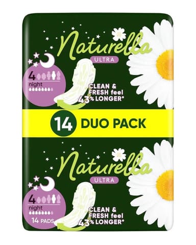 ⁨P&G NATURELLA PODP ULTRA Duo NIGHT 14⁩ w sklepie Wasserman.eu