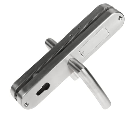 ⁨KLAMKA Z ZAMKIEM SZYFROWYM ADL-2-L Bluetooth ROGER⁩ w sklepie Wasserman.eu