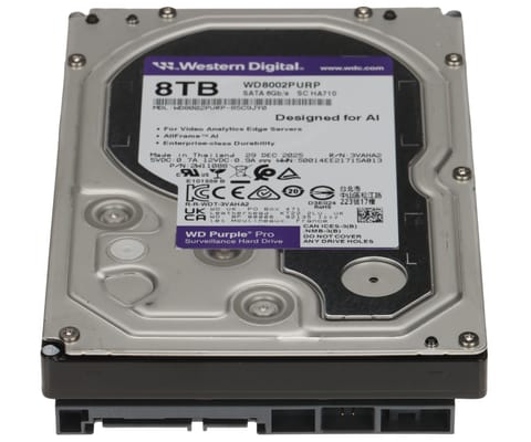 ⁨DYSK DO REJESTRATORA HDD-WD8002PURP 8TB 24/7 PURPLE PRO WESTERN DIGITAL⁩ w sklepie Wasserman.eu