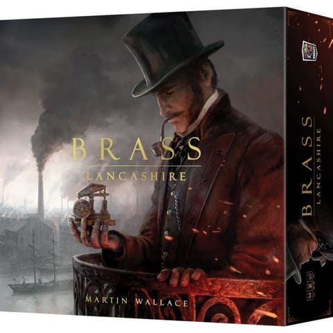 ⁨GRA PLANSZOWA BRASS LANCASHIRE deluxe - podstawa REBEL⁩ w sklepie Wasserman.eu