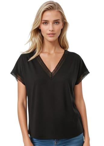 ⁨BLUZKA ELDAR FLAVIANA CZARNA (kolor czarny, rozmiar M)⁩ w sklepie Wasserman.eu