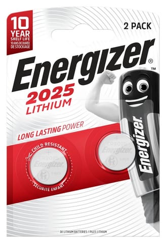 ⁨BATERIA ENERGIZER SPECJALISTYCZNA CR2025 2 SZT.⁩ w sklepie Wasserman.eu