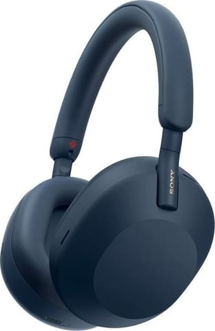 ⁨Sony WH-1000XM5 Headset Wired & Wireless Head-band Calls/Music Bluetooth Blue⁩ at Wasserman.eu