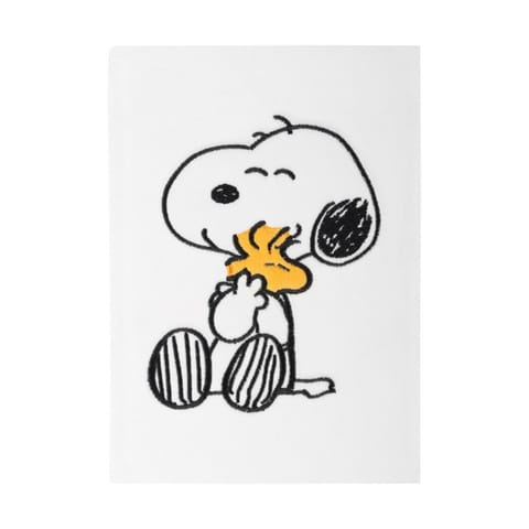 ⁨Snoopy - Pluszowy notes / notatnik A5 z kolekcji Lazy Days⁩ w sklepie Wasserman.eu