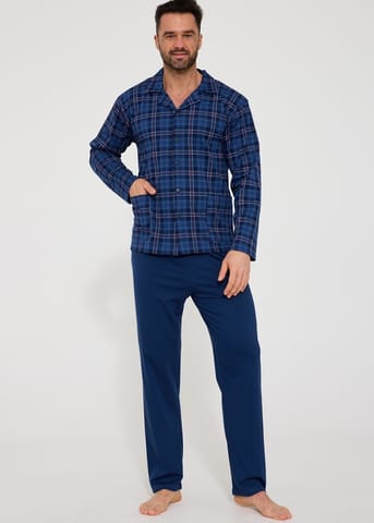 ⁨PIŻAMA CORNETTE PM-114/84 (kolor granat, rozmiar M)⁩ w sklepie Wasserman.eu