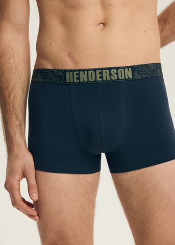 ⁨SZORTY HENDERSON 43385 LAP (kolor khaki - granat, rozmiar L)⁩ w sklepie Wasserman.eu