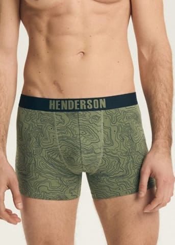 ⁨SZORTY HENDERSON 43386 LAP 2 (kolor khaki - granat, rozmiar L)⁩ w sklepie Wasserman.eu