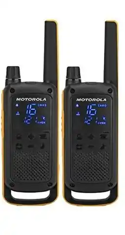 ⁨Motorola Talkabout T82 Extreme Twin Pack two-way radio 16 channels Black, Orange⁩ at Wasserman.eu