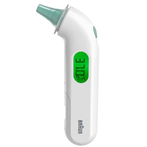 ⁨BRAUN IRT3515 Thermoscan 4 Termometr douszny z alarmem gorączki, pomiar w 1 sekundę⁩ w sklepie Wasserman.eu