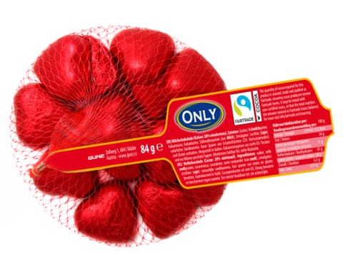 ⁨Only Serca z Mlecznej Czekolady Nadziewane Mlecznym Kremem⁩ w sklepie Wasserman.eu