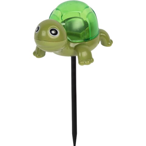 ⁨LAMPA SOLARNA 1 LED ŻÓŁW 10x6,5x14,5CM⁩ w sklepie Wasserman.eu