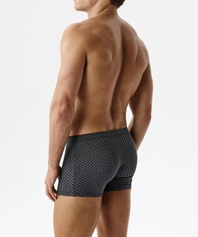 ⁨SZORTY ATLANTIC 3MH-232 WL26 GRA/NIEC/DEN (kolor granat - niebieski c. - denim, rozmiar M)⁩ w sklepie Wasserman.eu