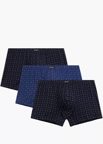 ⁨SZORTY ATLANTIC 3MH-233 WL26 GRA/NIEC/GRA (kolor granat - niebieski c. - granat, rozmiar M)⁩ w sklepie Wasserman.eu