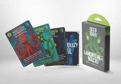 ⁨GRA DEEP REGRETS: LAMENTUJACE MACKI (PL) - dodatek- ALIS GAMES⁩ w sklepie Wasserman.eu