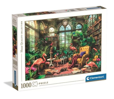 ⁨Puzzle 1000 HQ The Greenhouse Library⁩ w sklepie Wasserman.eu