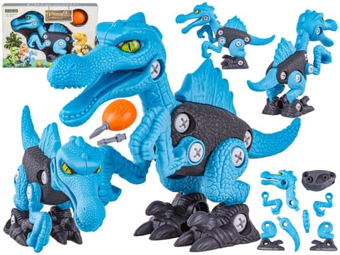 ⁨Klocki Konstrukcyjne DINOZAUR Do Skręcania I Rozkręcania Zestaw Klocków⁩ w sklepie Wasserman.eu