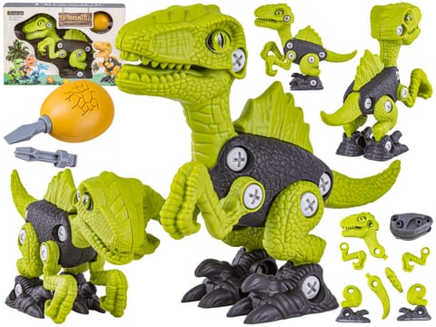 ⁨Klocki Konstrukcyjne DINOZAUR Do Skręcania I Rozkręcania Zestaw Klocków⁩ w sklepie Wasserman.eu