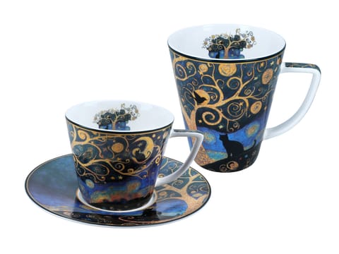 ⁨Kpl. filiżanka i kubek - inspirowane malarstwem V. van Gogh (CARMANI)⁩ w sklepie Wasserman.eu