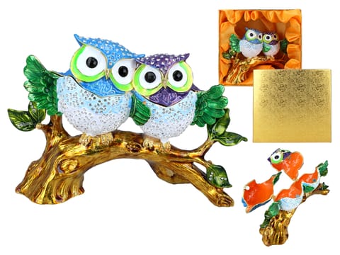 ⁨Kasetka metalowa - sowy⁩ w sklepie Wasserman.eu