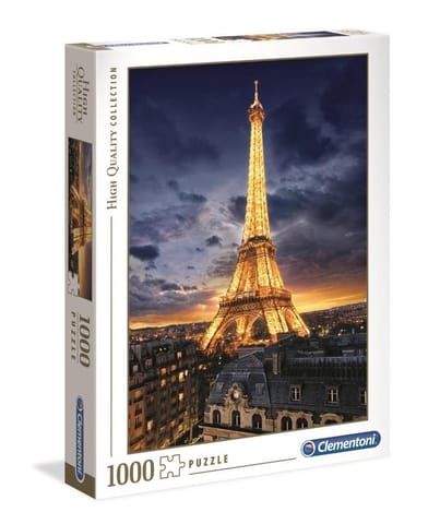 ⁨Puzzle 1000 pieces HQ Eiffel Tower⁩ at Wasserman.eu