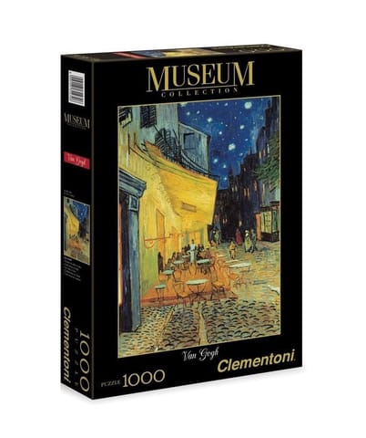⁨Puzzle 1000 Museum Taras kawiarni w nocy⁩ w sklepie Wasserman.eu