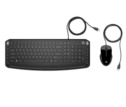 ⁨HP Wired Keyboard Mouse 250 DE⁩ w sklepie Wasserman.eu