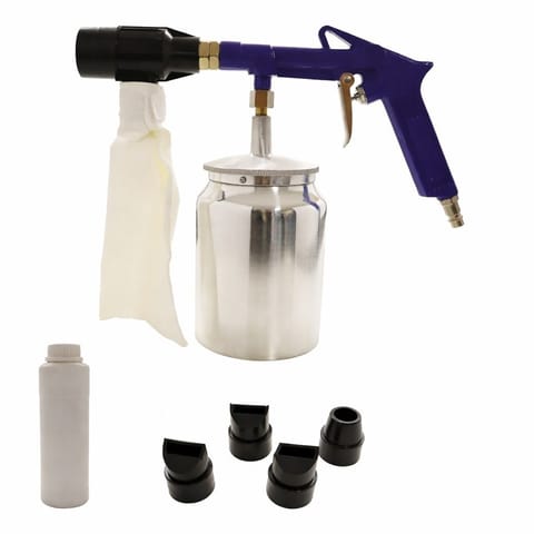 ⁨Pistolet do piaskowania na sprężone powietrze do kompresora Zestaw⁩ w sklepie Wasserman.eu