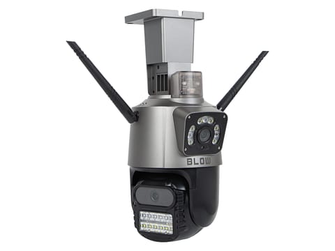 ⁨Kamera BLOW 4G PTZ 3MP+3MP V-PT62 dwuobiektywowa obrotowa⁩ w sklepie Wasserman.eu