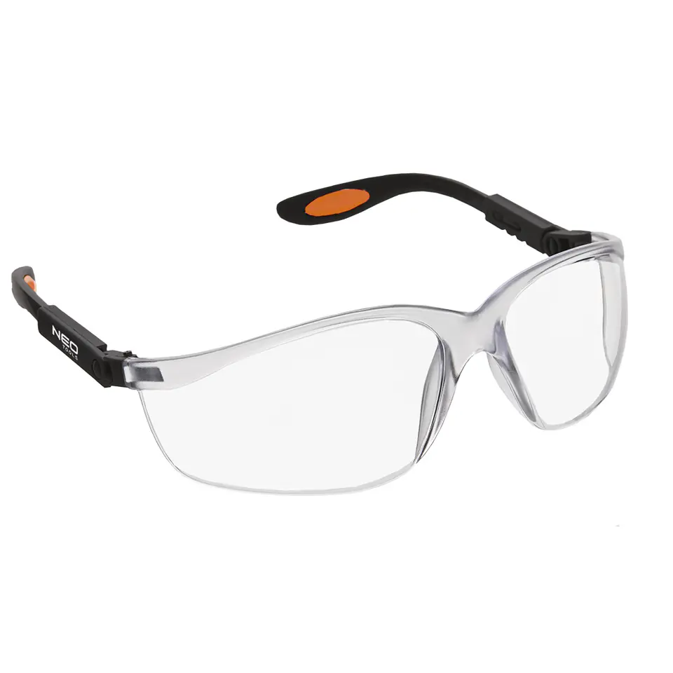 ⁨Okulary ochronne poliwęglanowe, białe soczewki⁩ w sklepie Wasserman.eu