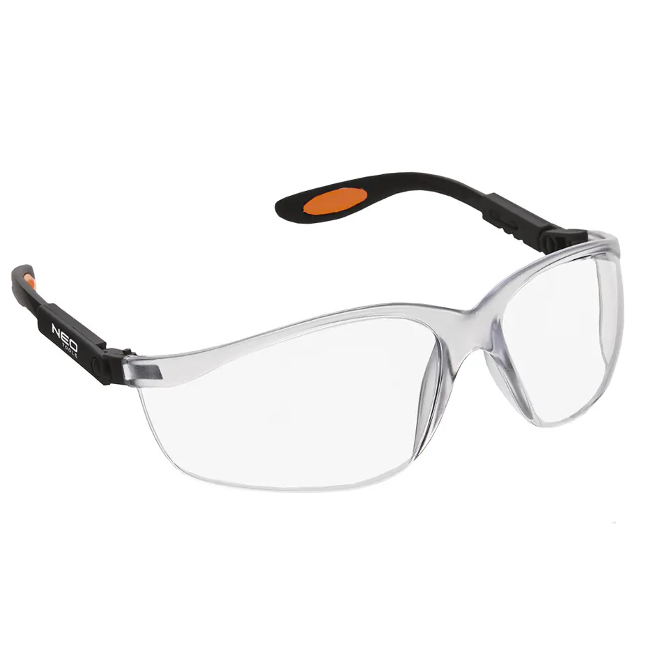 ⁨Polycarbonate Safety Glasses White Lenses 97-500⁩ at Wasserman.eu