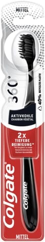 ⁨Colgate Aktivkhole 360° Szczoteczka do Zębów Średnia⁩ w sklepie Wasserman.eu