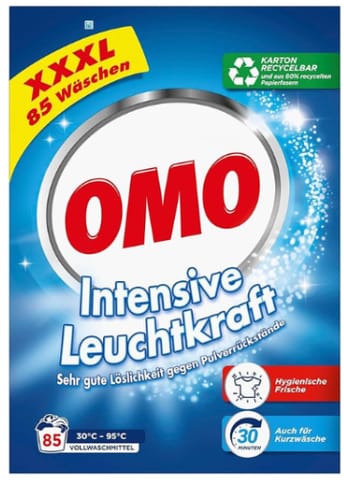 ⁨Omo Intesive XXXL Uniweralny Proszek do Prania  5,1 kg⁩ w sklepie Wasserman.eu