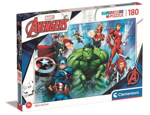 ⁨Puzzle 180 Super Kolor The Avengers⁩ w sklepie Wasserman.eu