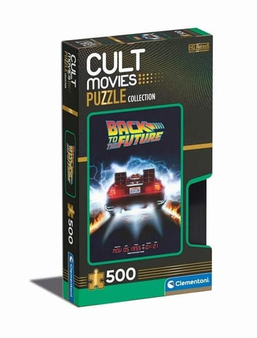 ⁨Puzzle 500 Cult Movies Back to the future⁩ w sklepie Wasserman.eu