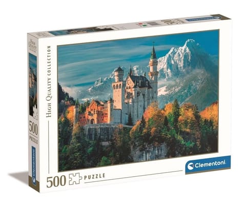 ⁨Puzzle 500 HQ Neuschwanstein Castle⁩ w sklepie Wasserman.eu