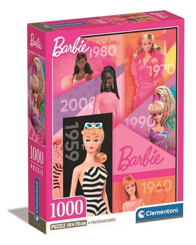⁨Puzzle 1000 Compact Barbie⁩ w sklepie Wasserman.eu