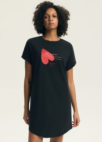 ⁨KOSZULA HENDERSON 44496 ELAIN 99X (kolor black, rozmiar XXL)⁩ w sklepie Wasserman.eu