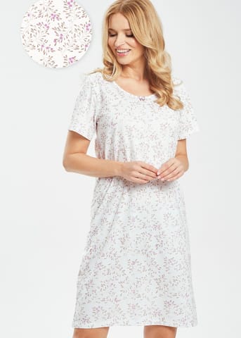 ⁨KOSZULA TARO 3543 MARIELLA SS26 01 (kolor beż, rozmiar M)⁩ w sklepie Wasserman.eu