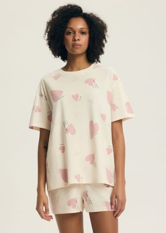 ⁨PIŻAMA HENDERSON LADIES 44498 ELAIN 03X (kolor  pastel - pink, rozmiar L)⁩ w sklepie Wasserman.eu