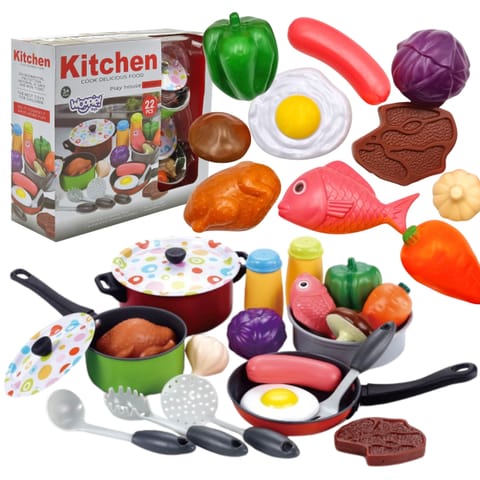 ⁨WOOPIE Zestaw XXL Kucharza Akcesoria Przybory Kuchenne 22 el.⁩ w sklepie Wasserman.eu