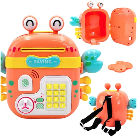 ⁨WOOPIE Interaktywny Sejf Kasa Sklepowa Plecak z Klawiaturą 4w1 Monety⁩ w sklepie Wasserman.eu