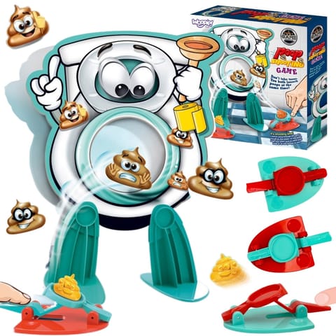 ⁨WOOPIE Gra Zręcznościowa Rodzinna Strzał Kupa do Sedesu⁩ w sklepie Wasserman.eu