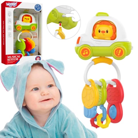 Woopie Baby Zabawka Interaktywna Pilot Samochodzik z Kluczykami Grzechotka Gryzak w sklepie Wasserman.eu