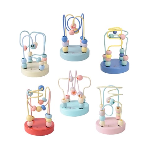 ⁨CLASSIC WORLD Pętla Motoryczna Logiczna Przeplatanka Edukacyjna Labirynt dla Dzieci 1 szt.⁩ w sklepie Wasserman.eu