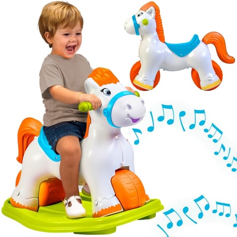 ⁨FEBER Interaktywny Bujany Konik 2w1 – Jeździk Biegowy⁩ w sklepie Wasserman.eu