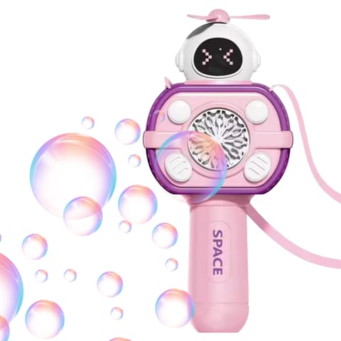 ⁨WOOPIE Maszyna Astronauta do Robienia Baniek Mydlanych Różowy⁩ w sklepie Wasserman.eu