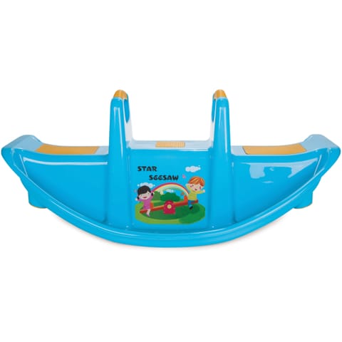 ⁨WOOPIE Bujak Wieloosobowy STAR Huśtawka Równoważna Niebieska⁩ w sklepie Wasserman.eu