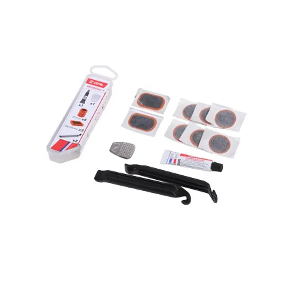 Patches Zefal Universal + Repair Kit with tire levers at Wasserman.eu